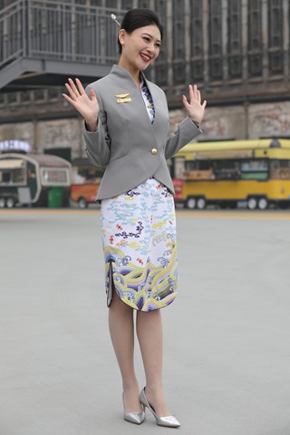 端庄优雅美丽大方空姐