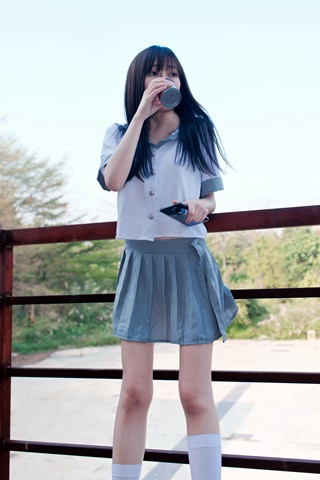 御风★日系JK绝对领域郊游少女 【套图+视频】