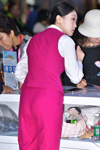 制服长裤短丝南航空姐